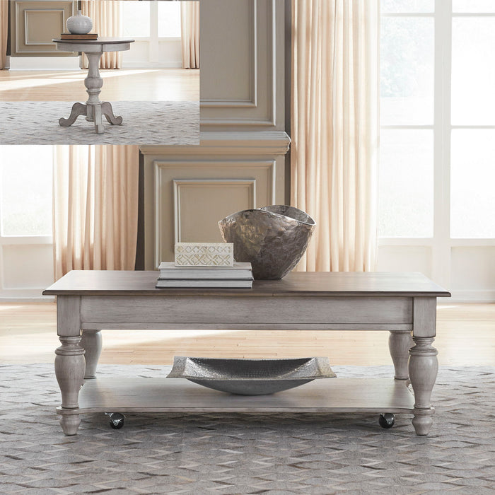 Ocean Isle - 3 Piece Table Set - White