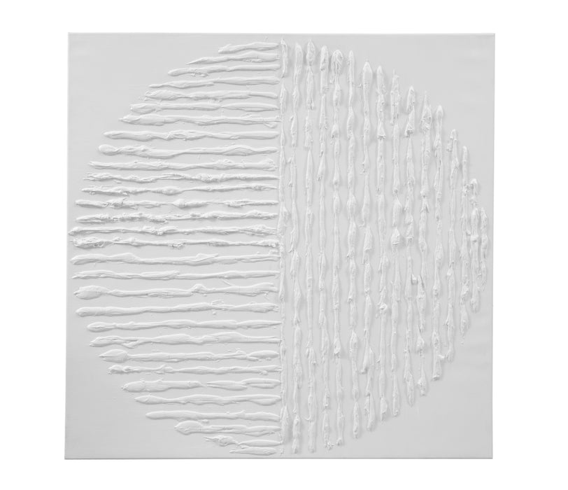 Textured Circle Canvas Art