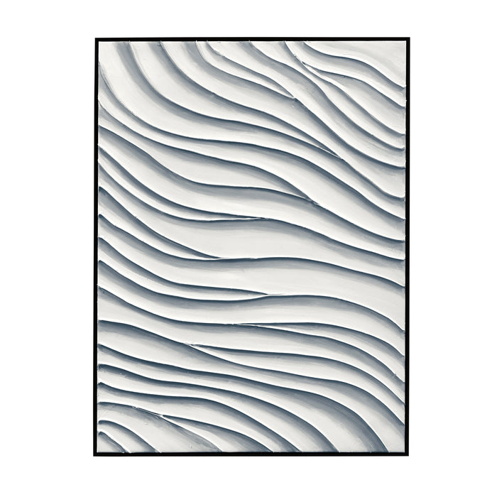 Ripples Framed Canvas
