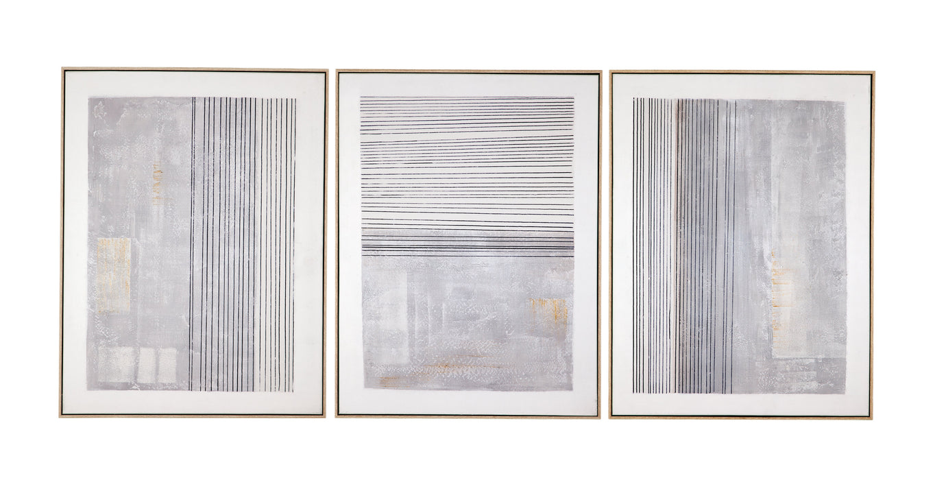 Razi Framed Canvas Set of 3