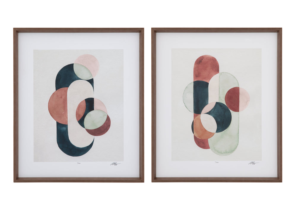 Loops & Bounds Framed Print Set of 2