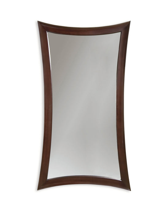 Hour Glass Floor Mirror