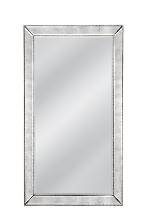 Beaded Floor Mirror