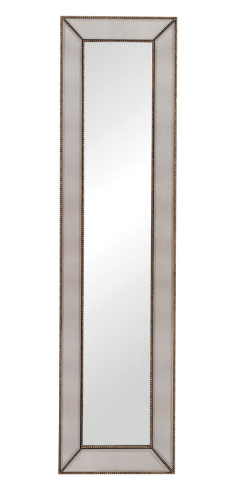 Beaded Floor Mirror