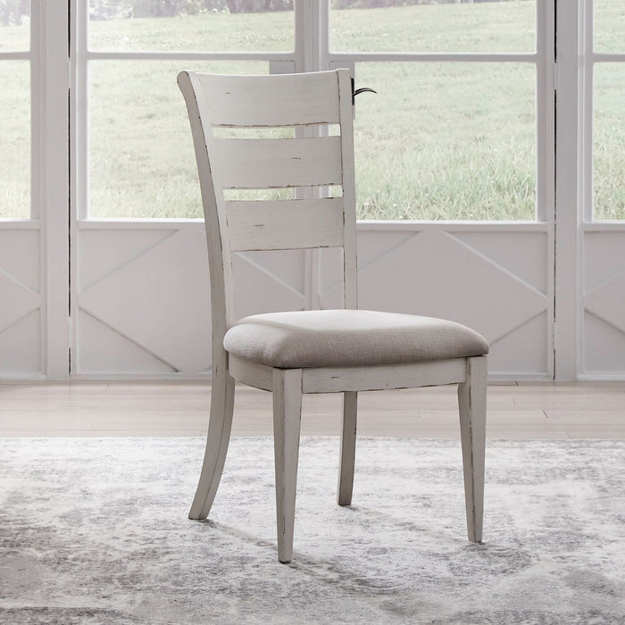 Backroads - Ladder Back Side Chair (RTA) - White