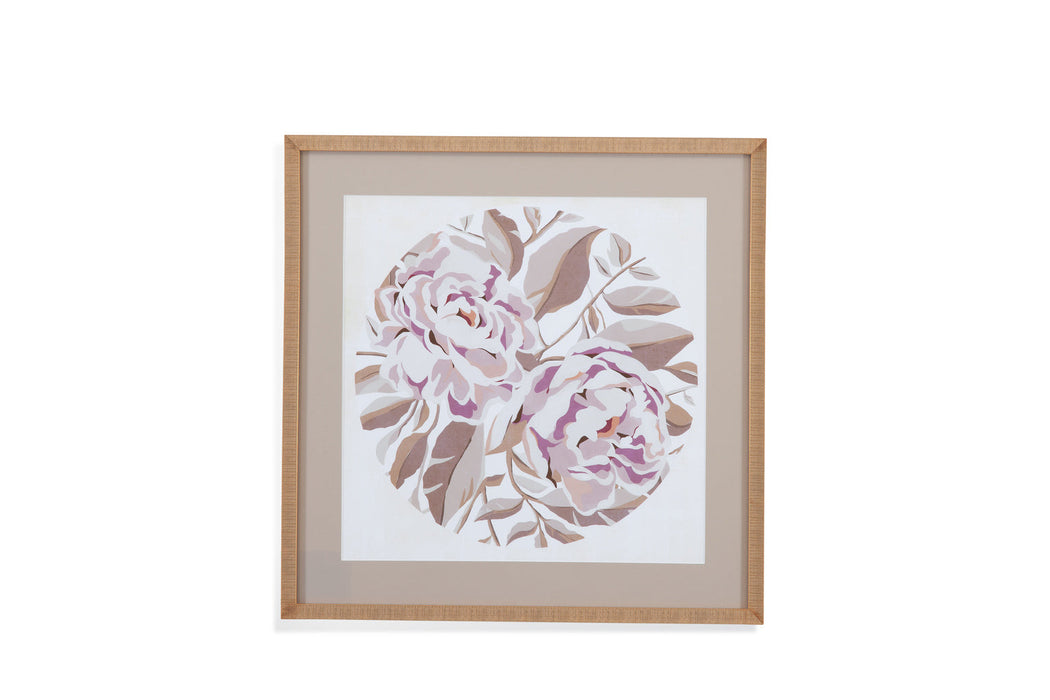 Eye of Peony II Framed Print