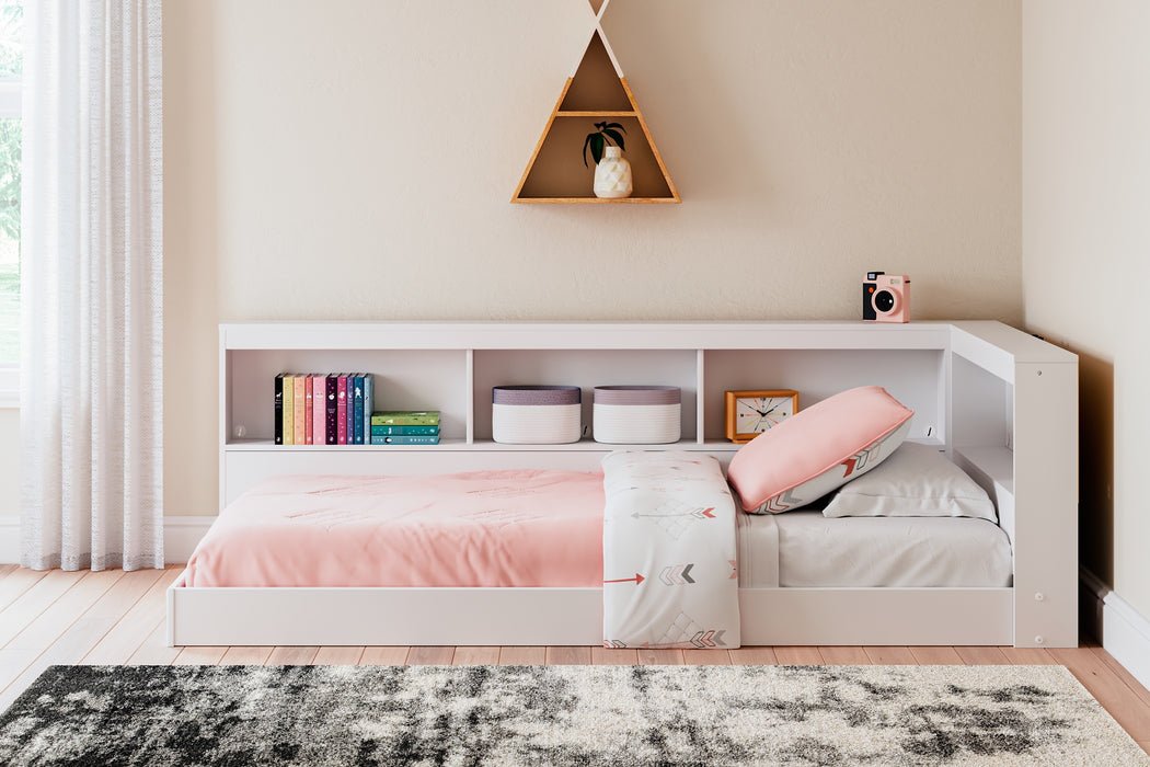 Piperton Bookcase Storage Bed