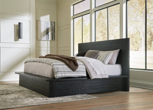 Londer Panel Bed