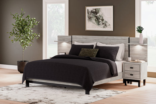 Vessalli Panel Bed With Extensions