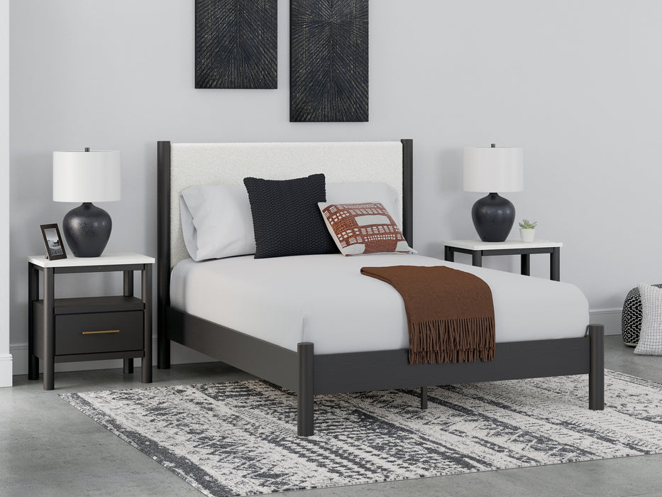 Cadmori Upholstered Panel Bed
