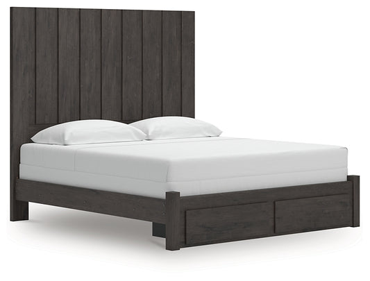 Fraluna Panel Storage Bed