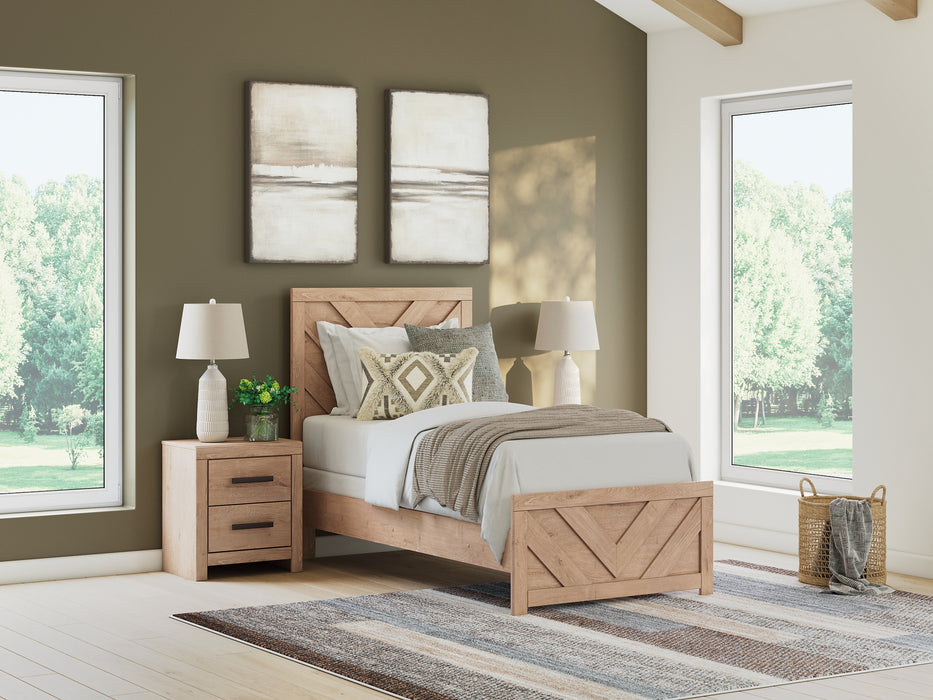 Sanginlane Panel Bed