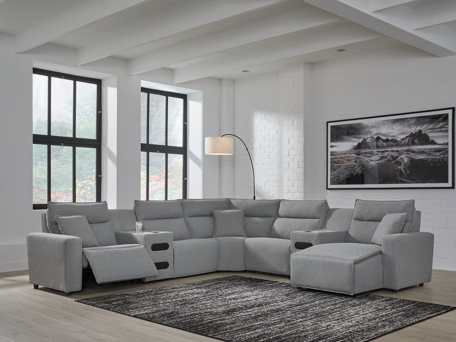 ModMax II 7-Piece Power Reclining Sectional with Chaise