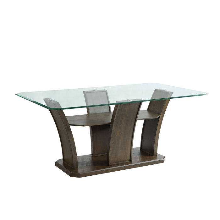 Dapper - Rectangular Dining 5 Piece Set (Table And Four Chairs) - Walnut