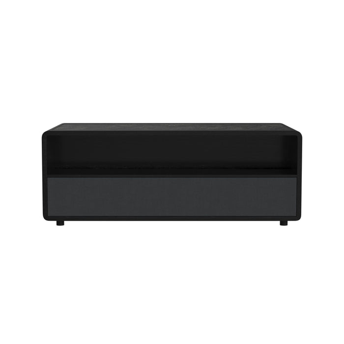 Halo - Smart Coffee Table With Fridge And Speaker - Black