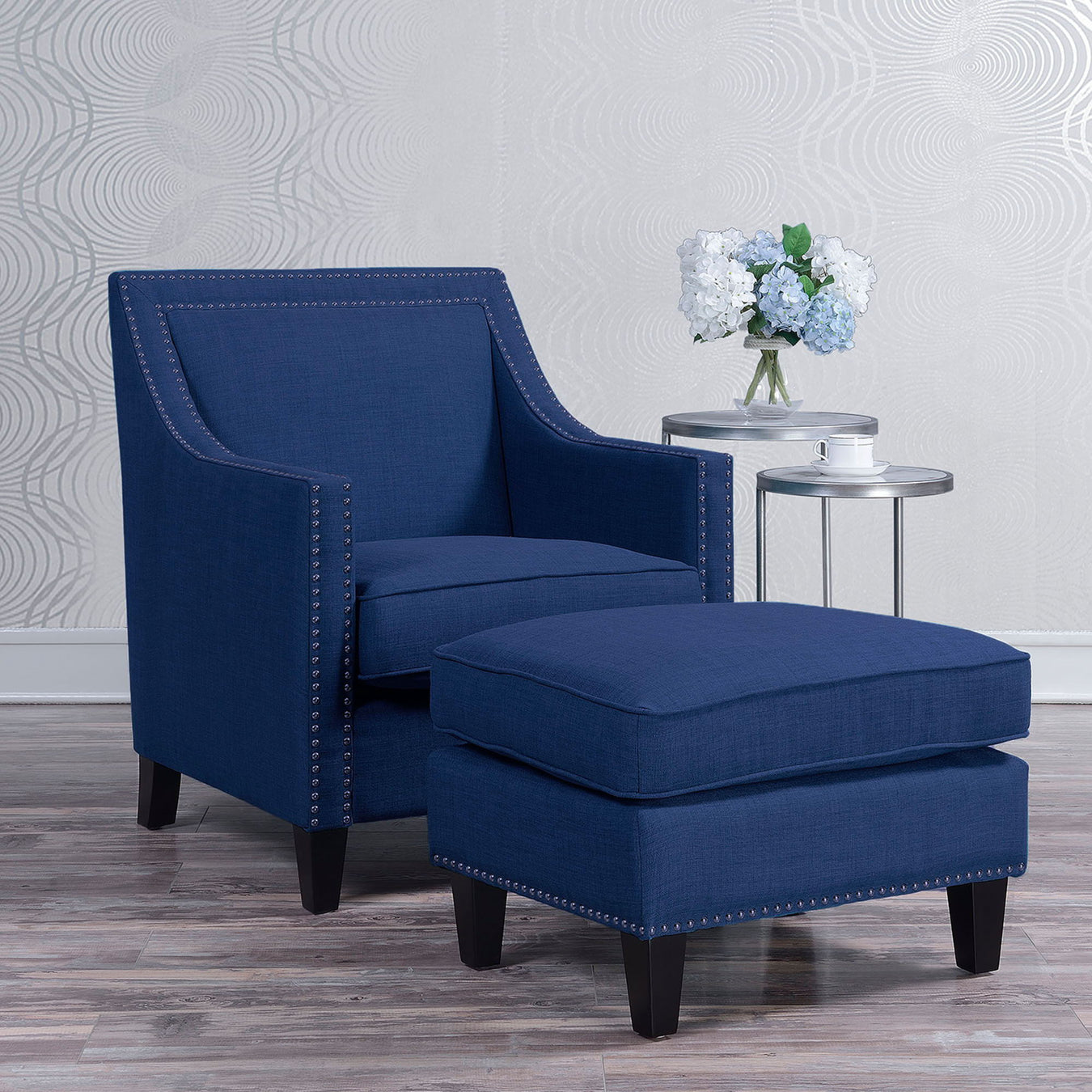 Chair & Ottoman