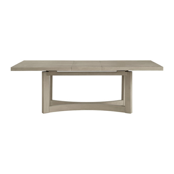 Elma - Rectangular Dining Table With 18" Leaf - Almond