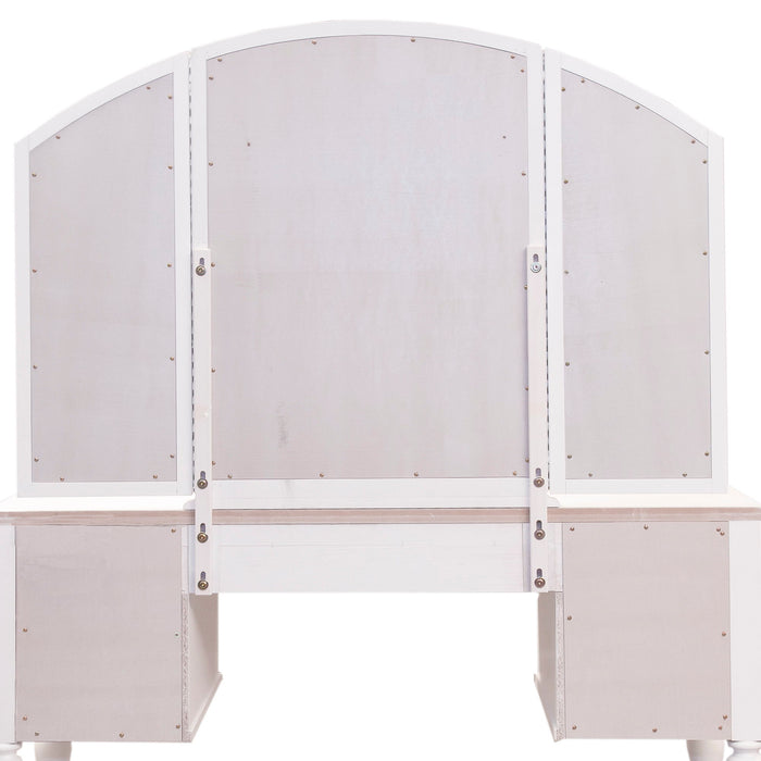 Summer House - Vanity Mirror - Oyster White