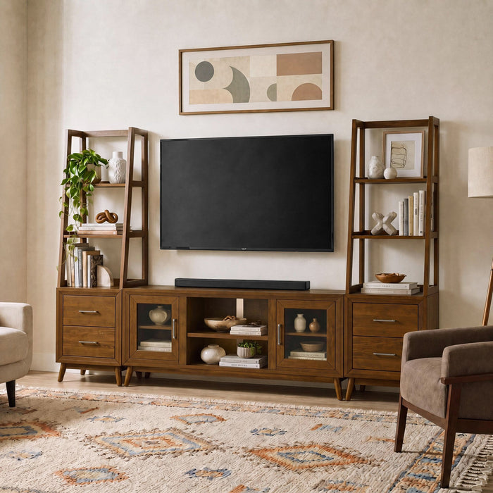 Santa Barbara - 2-Drawer Cabinet - Walnut