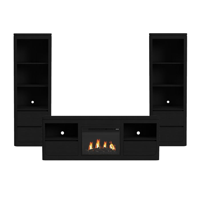 Rosalie - 4 Piece Entertainment Unit With 71" TV Console