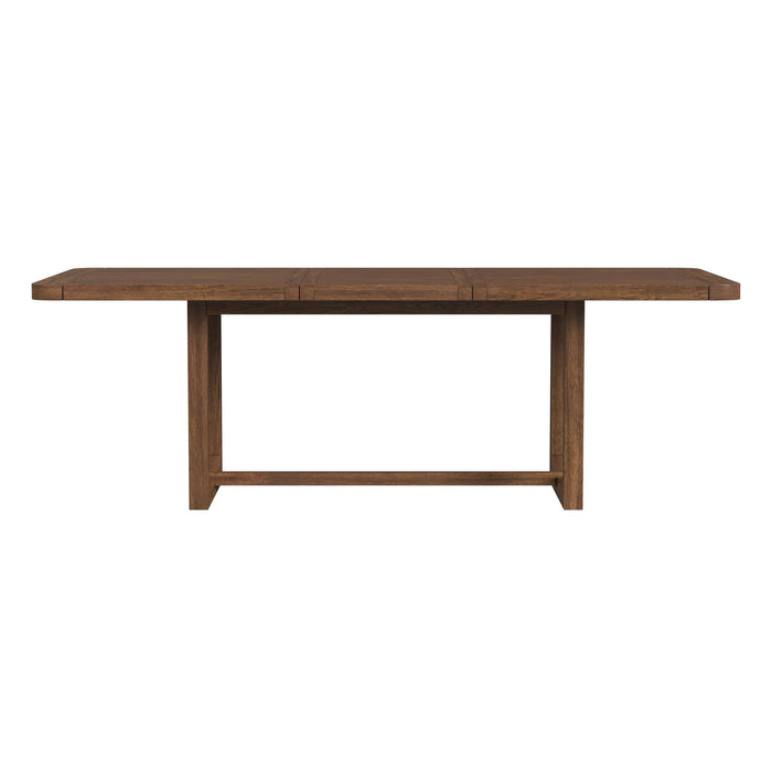 Glinda - Dining Table With 18" Leaf - Brown