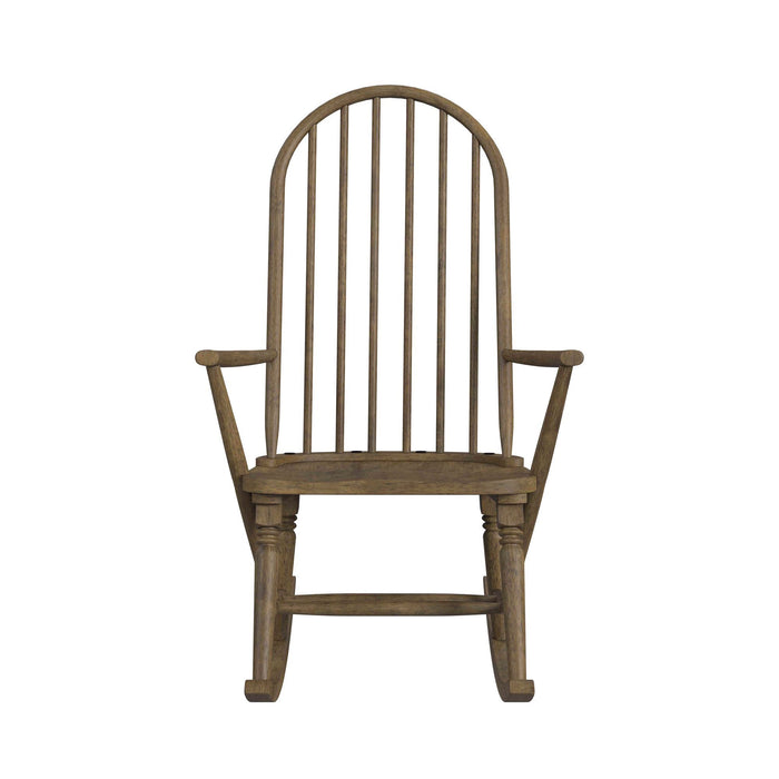 Heritage & Home - Rocking Chair - Oak Brown