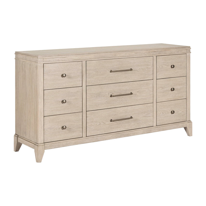 New Haven - 9 Drawer Dresser - White