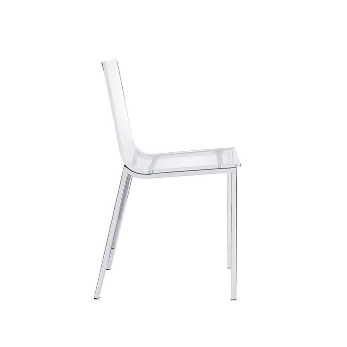 Lavinia - Dining Chair Chrome (Set of 2)