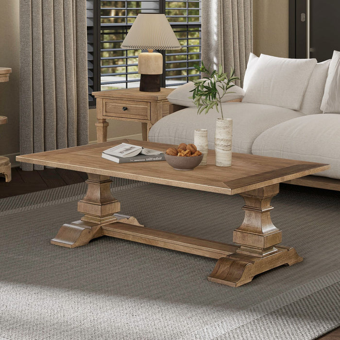 Haven Hills - 3 Piece Table Set - Camel Beige