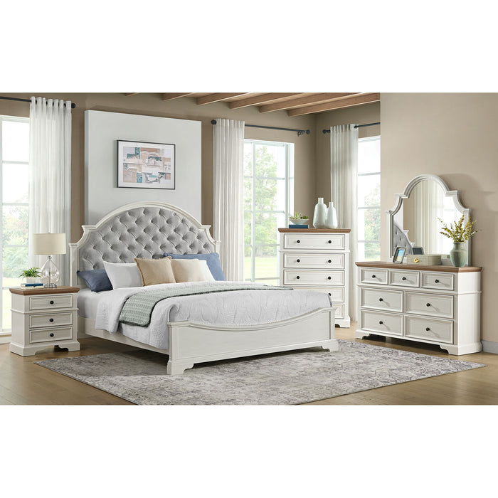 Eastwood - Youth 5-Drawer Chest - Brown And White