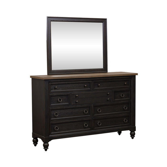 Americana Farmhouse - Dresser & Mirror