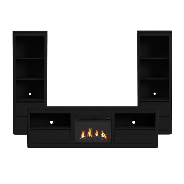 Rosalie - 4 Piece Entertainment Unit With 82" TV Console