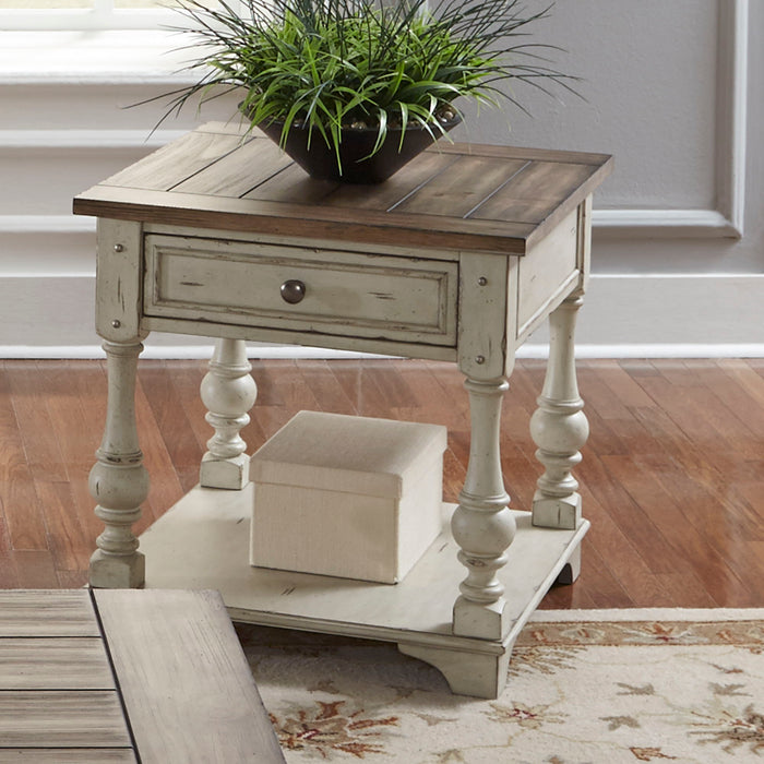 Morgan Creek - 3 Piece Living Room Set - White