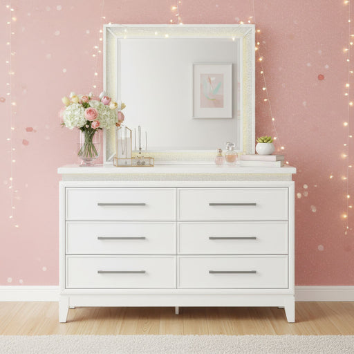 dresser for teens Lora White Teen Room & Mirror Each finish is applied by hand in a multi Kappesberg Jolyne 3-Drawer Vertical Dresser,