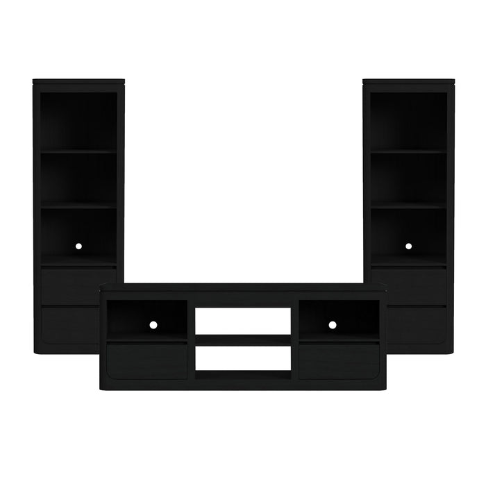 Rosalie - 3 Piece Entertainment Unit With 71" TV Console