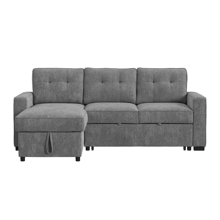 Homer - 2 Piece Sectional - Clementine Gray