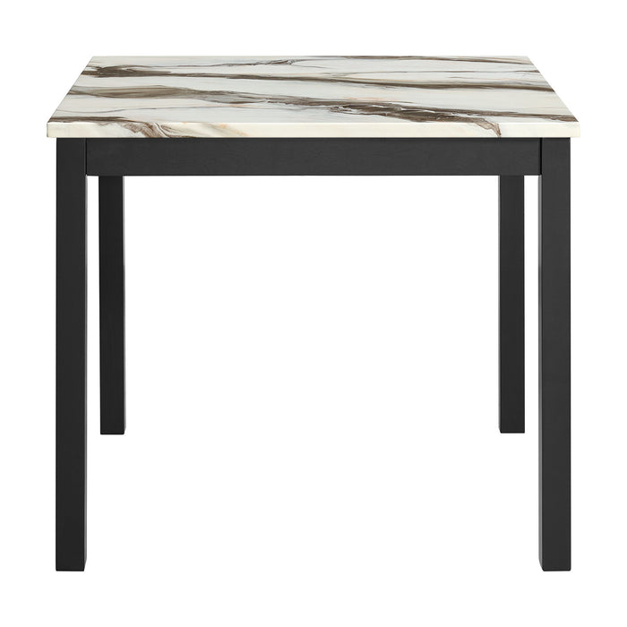 Dalia - 5 Piece Square Counter Set - Black