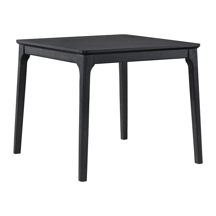 Garcia - 5 Piece Counter Set With Table And 4 Chairs - Black