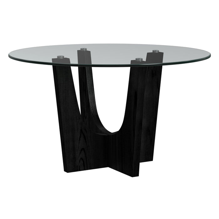 Oregon - 5 Piece Counter Height Dining Set (Round Counter Table And Four Chairs)