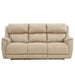 Beige sofa on a white background