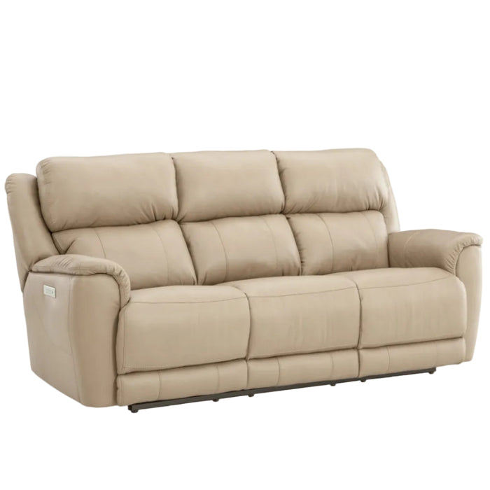 Beige sofa on a white background