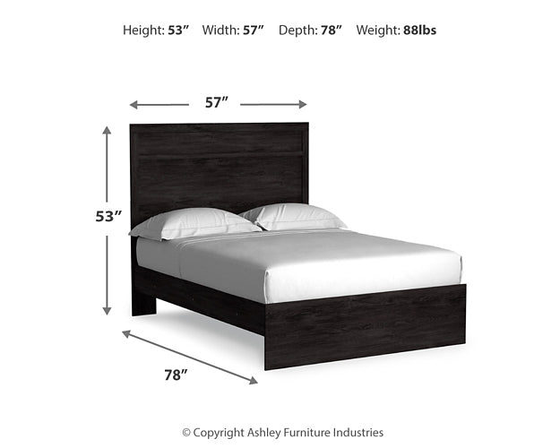 Belachime  Panel Bed
