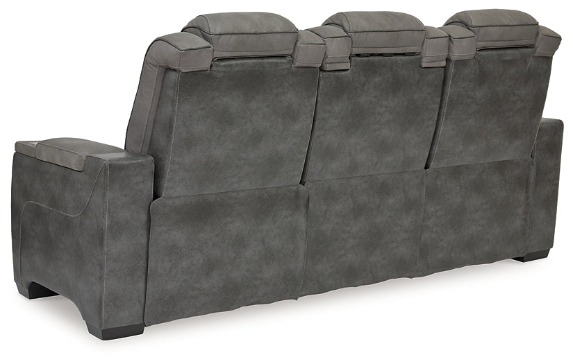 Next-Gen DuraPella PWR REC Sofa with ADJ Headrest