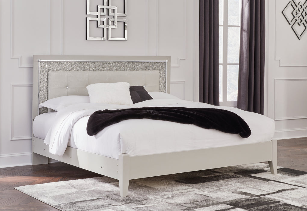 Zyniden  Upholstered Panel Bed