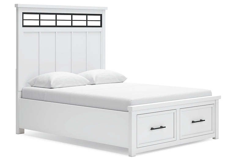 Ashbryn  Panel Storage Bed