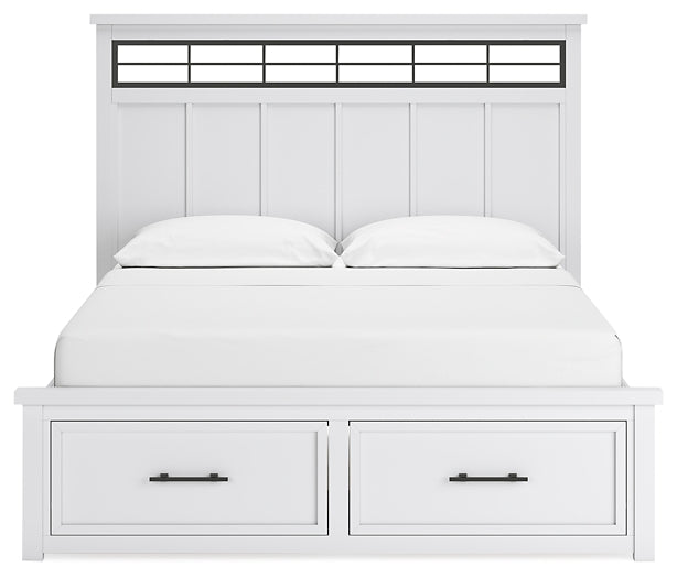 Ashbryn  Panel Storage Bed