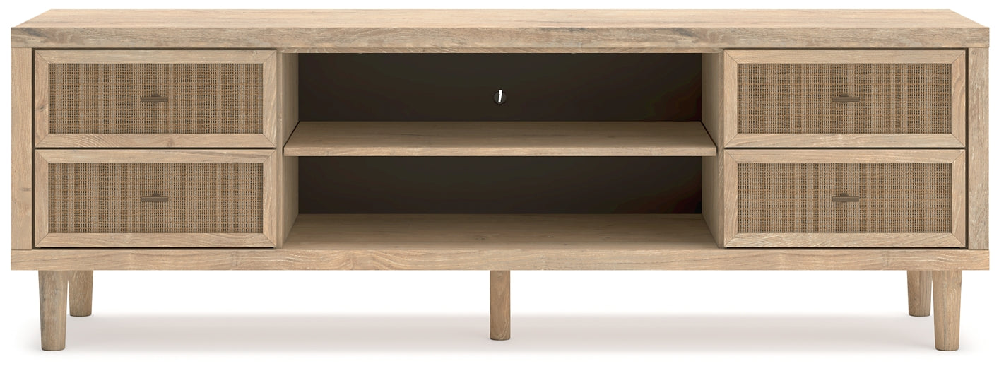 Cielden XL TV Stand w/Fireplace Option