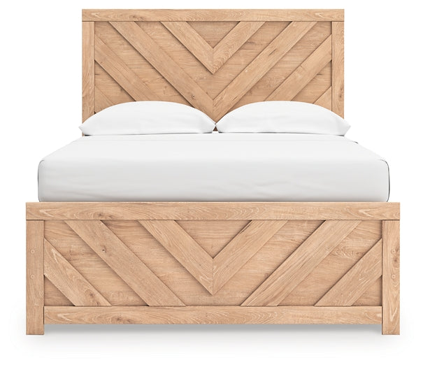 Sanginlane  Panel Bed