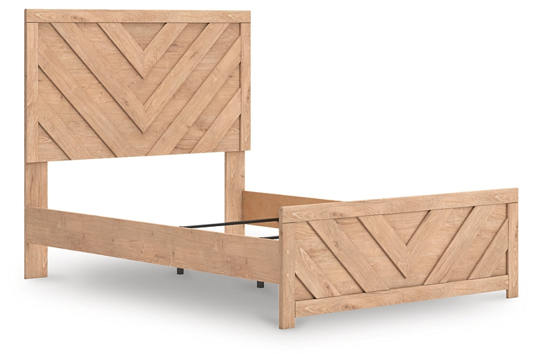 Sanginlane  Panel Bed