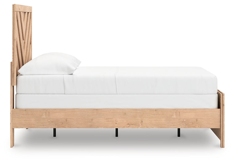 Sanginlane  Panel Bed